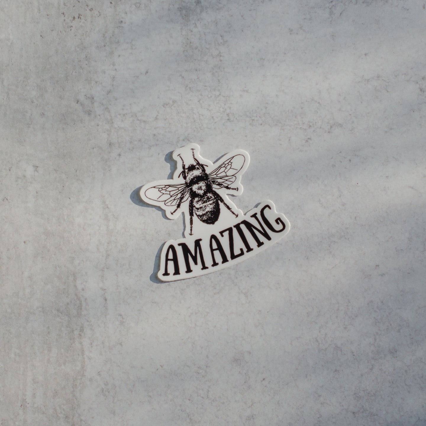 Bee Amazing Die-Cut Vinyl Sticker Decal