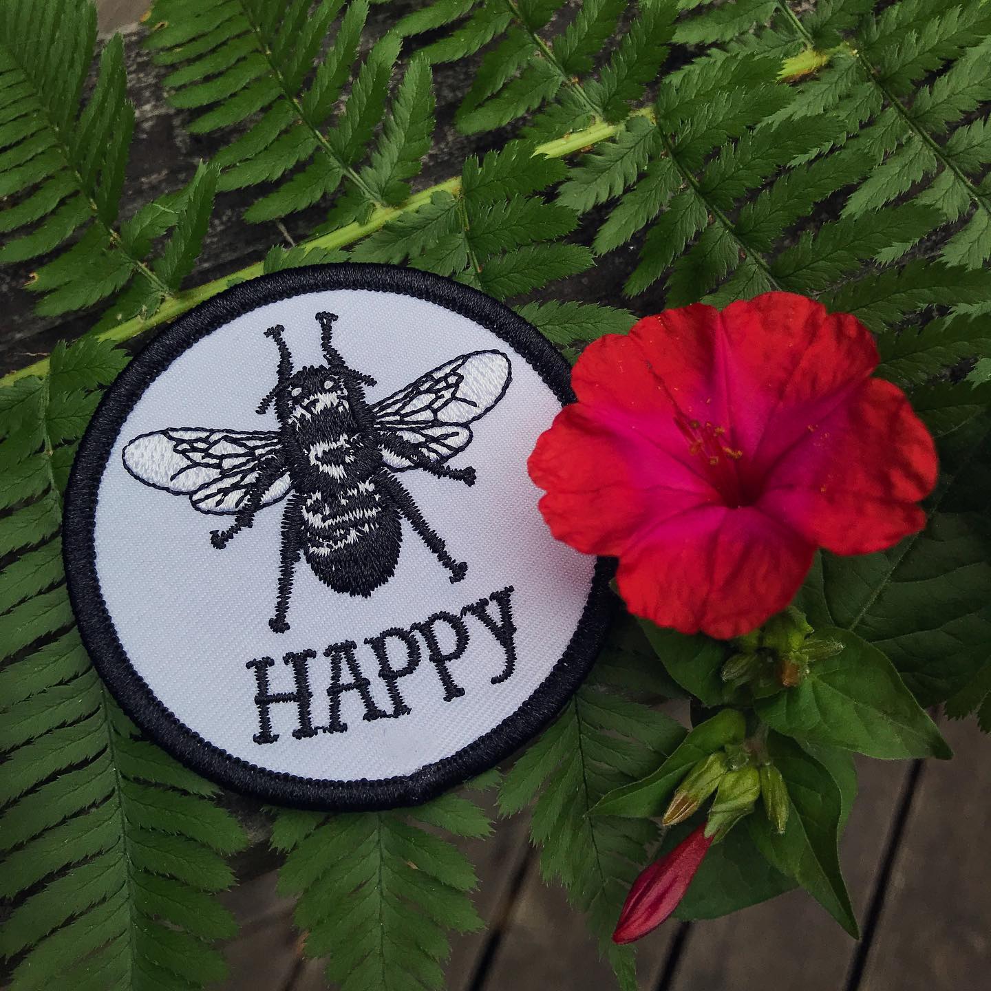 Bee Happy Patch