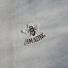 Load image into Gallery viewer, Bee Amazing Die-Cut Vinyl Sticker Decal
